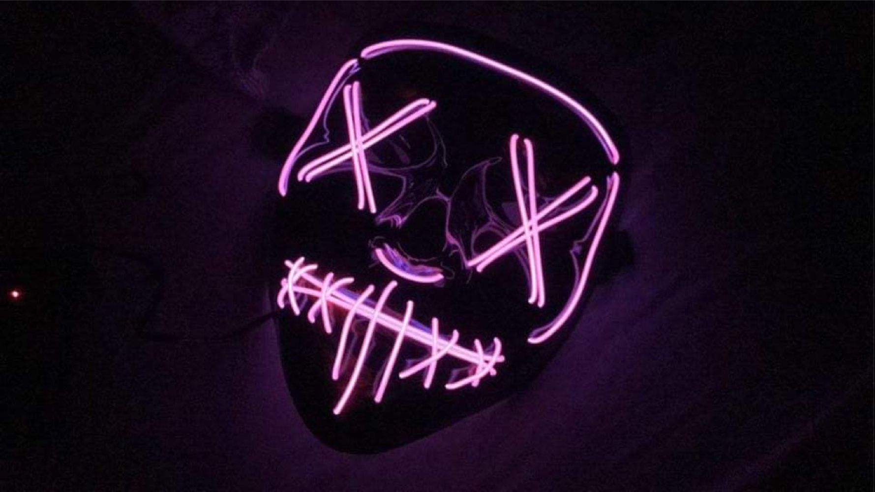 El Wire Purge LED Mask