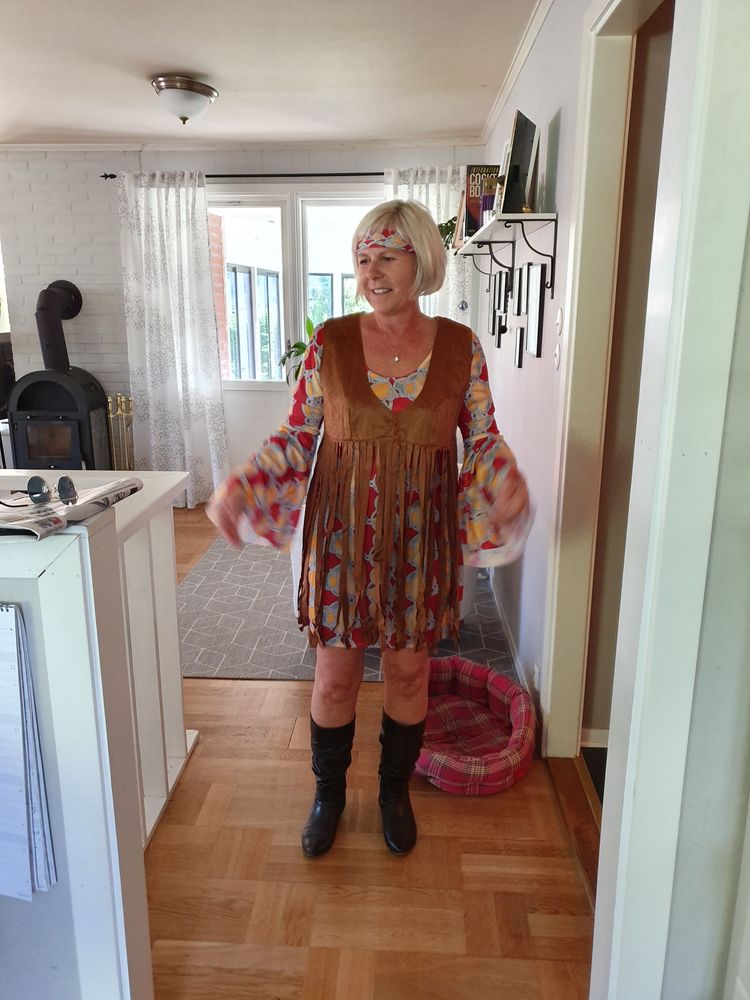 60-talls Hippie Drakt