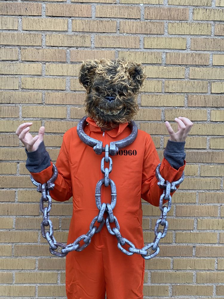 Amerikansk Fånge Barn Maskeraddräkt