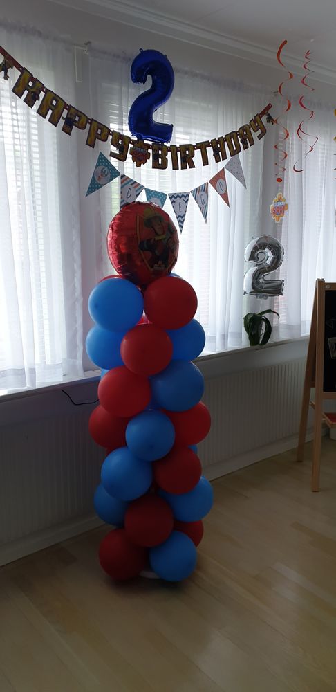 Ballongstativ i Plast