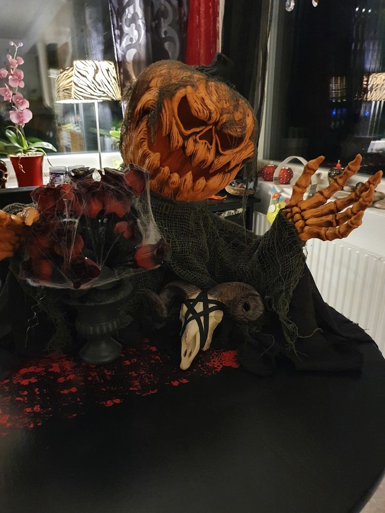 Halloweengresskar Prop