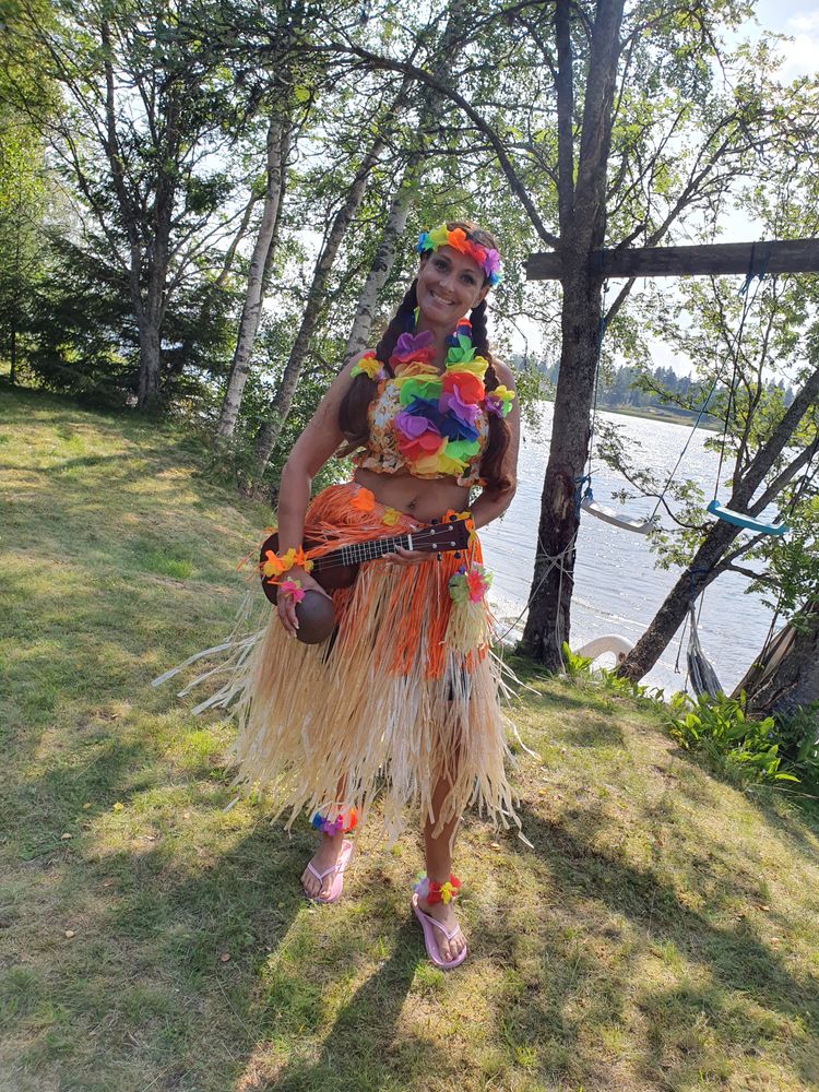 Hawaii Partyjente Kostyme