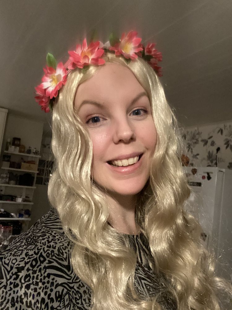 Hippi Naisten Peruukki