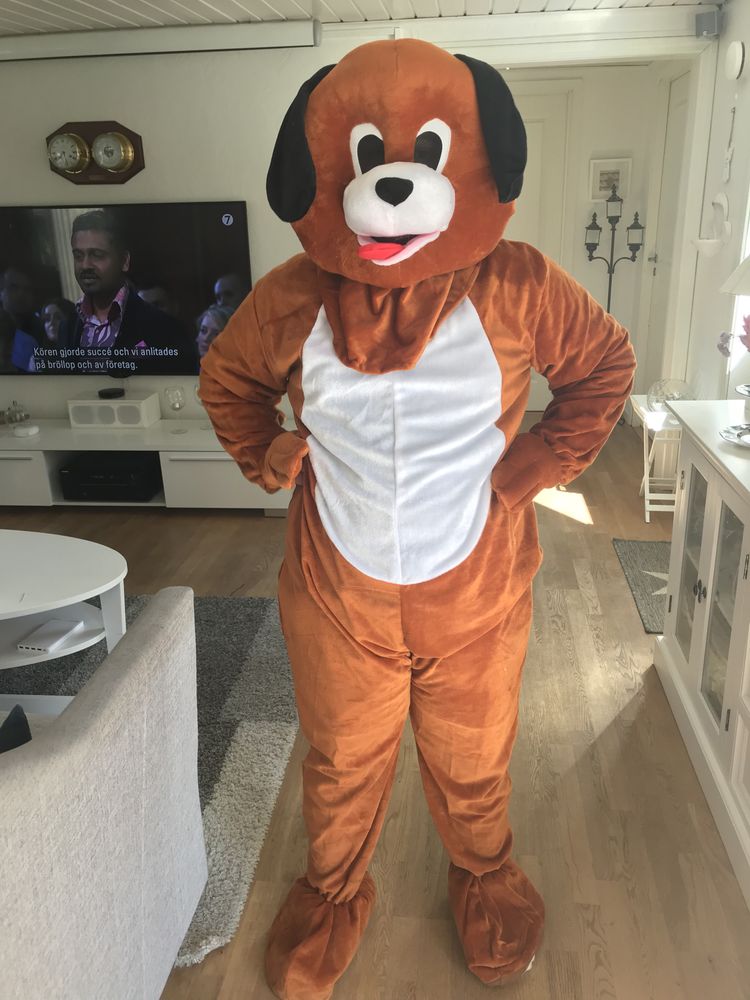 Hundemaskot Kostyme