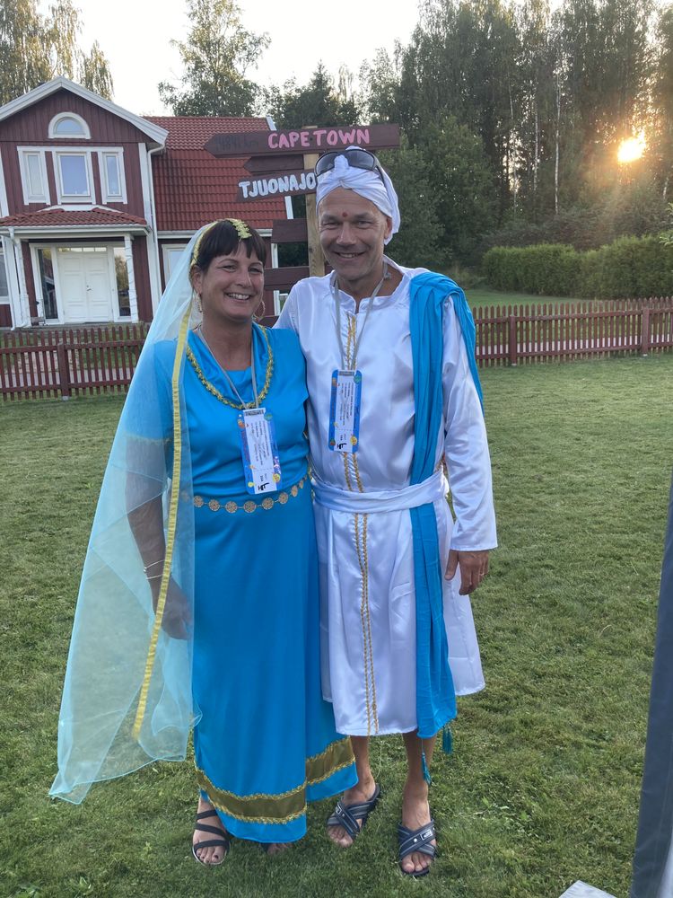 Orientalsk Kjole Kostyme
