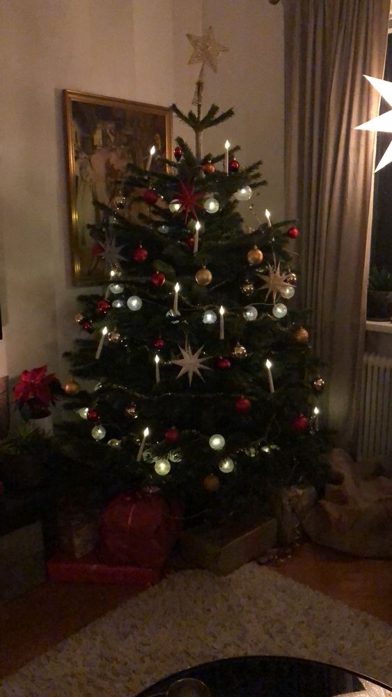 Juletrebelysning Slimline
