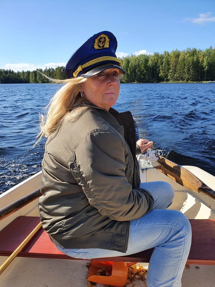 Kaptenshatt Blå