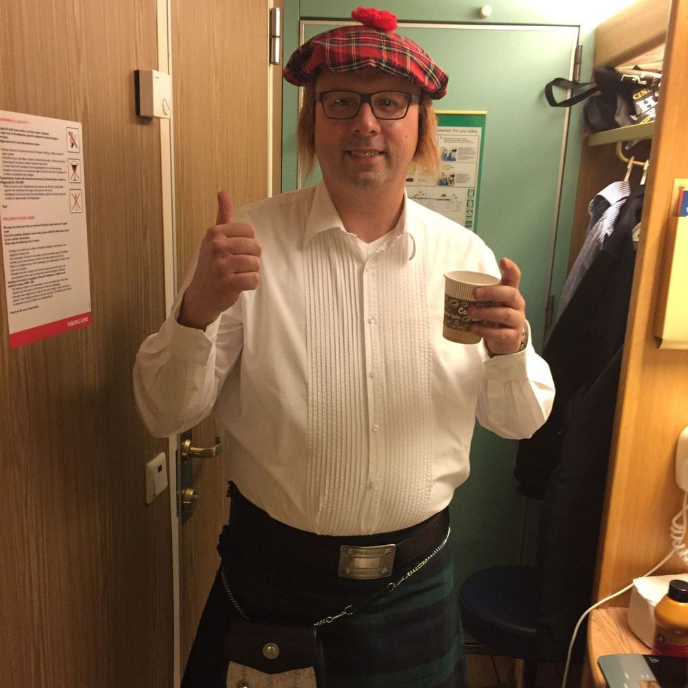 Kilt-hue med Hår