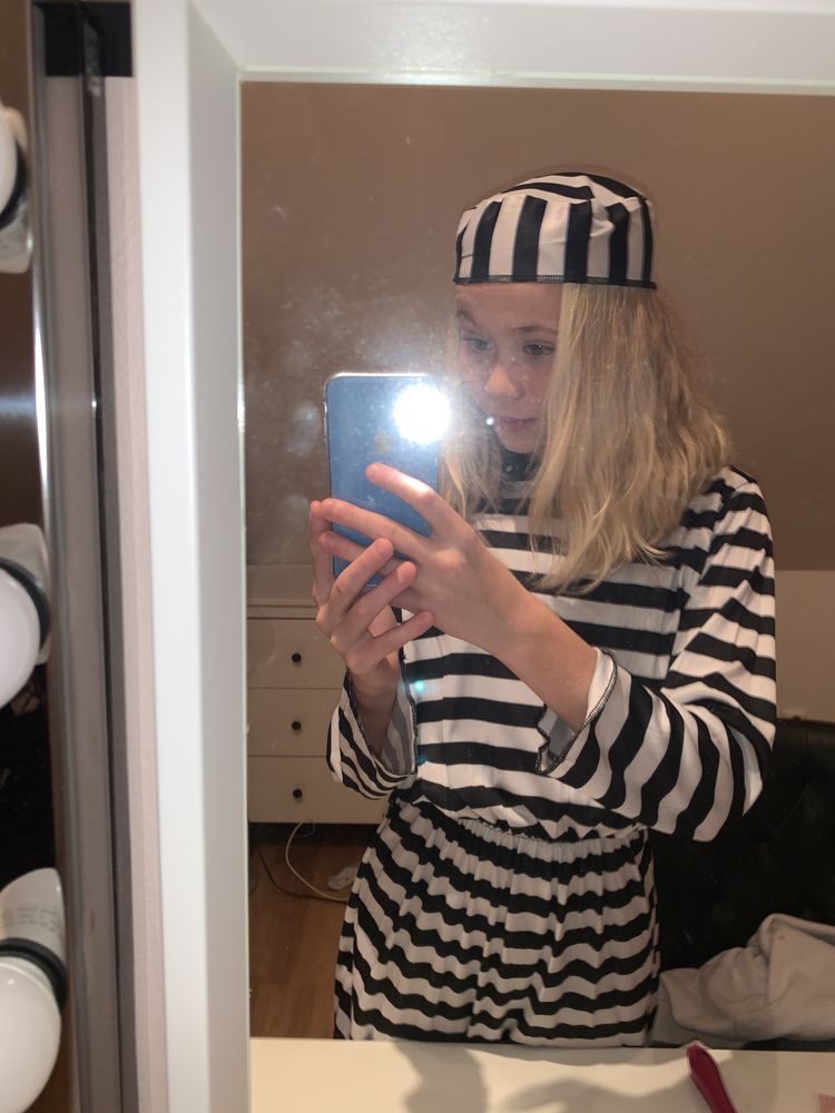 Kvinnlig Fånge Budget Maskeraddräkt