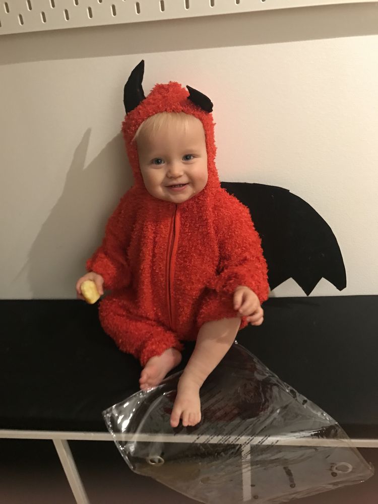 Little Devil Baby Kostyme