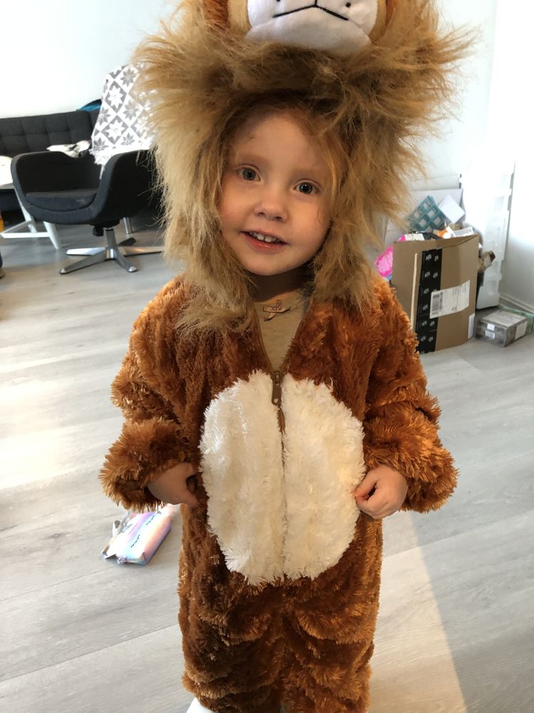 Løve Brun Barn Kostyme