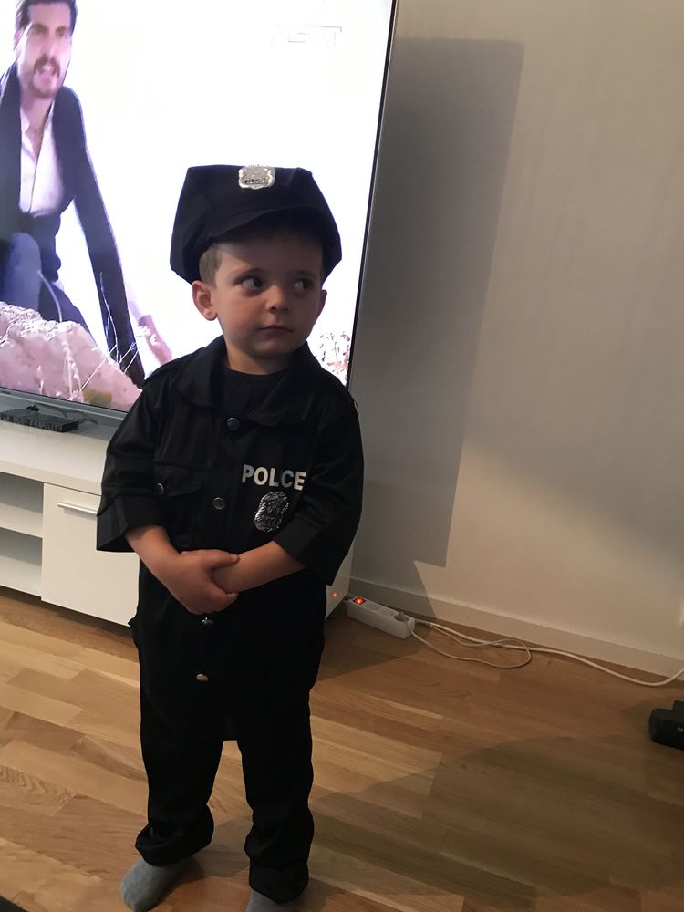 New York Polis Barn Maskeraddräkt