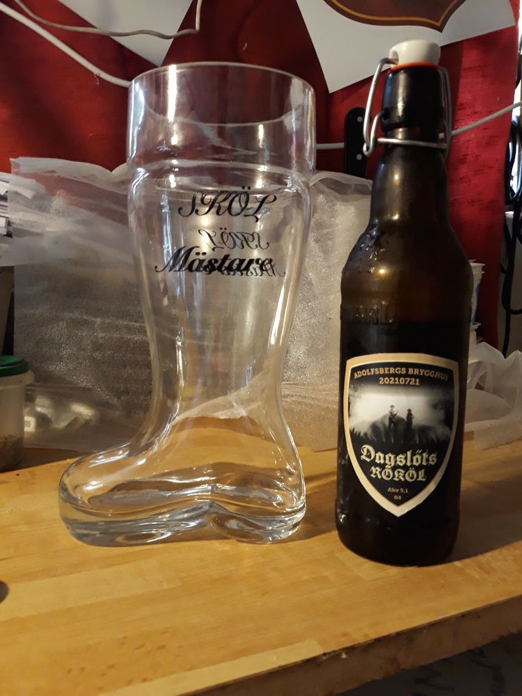 Ølstøvel 1,3 liter
