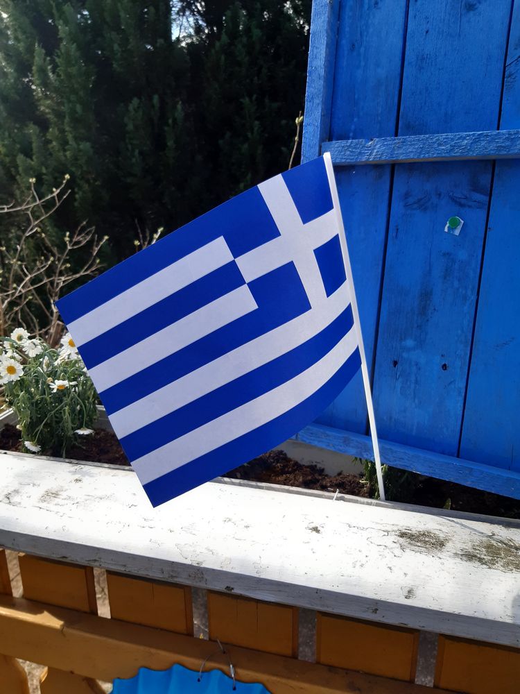 Pappersflagga Grekland