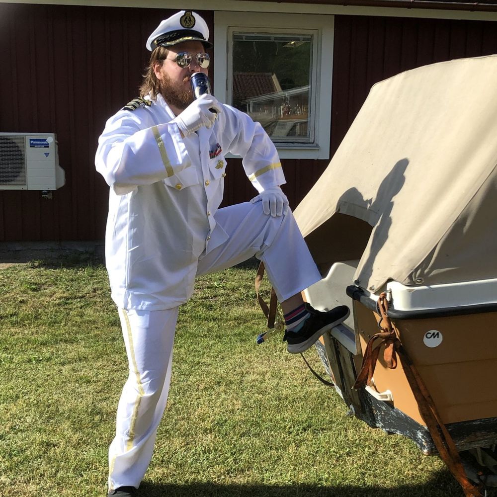 Pilotbriller med speilglass