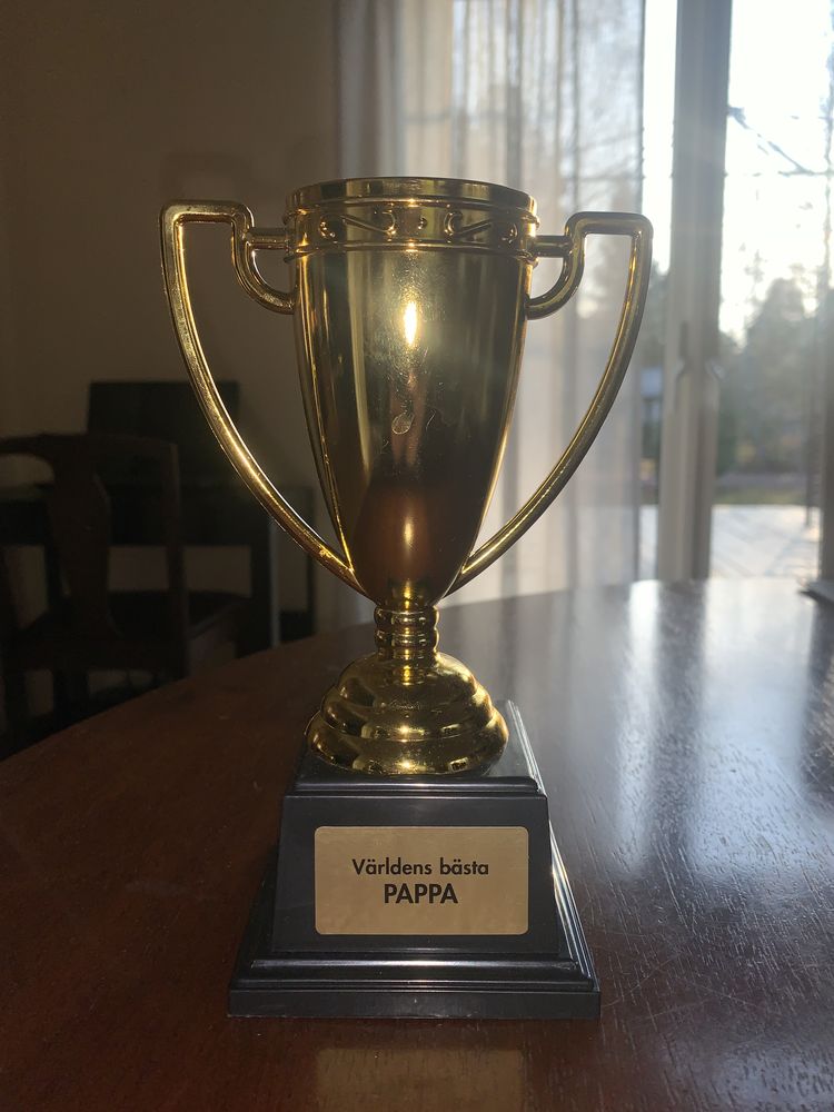 Pokal med Tekst