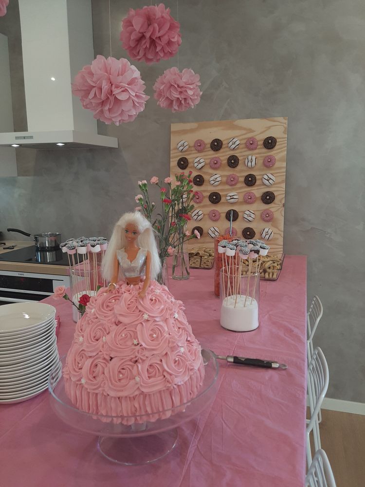 Pom Pom Mini Ljusrosa Hängande Dekoration