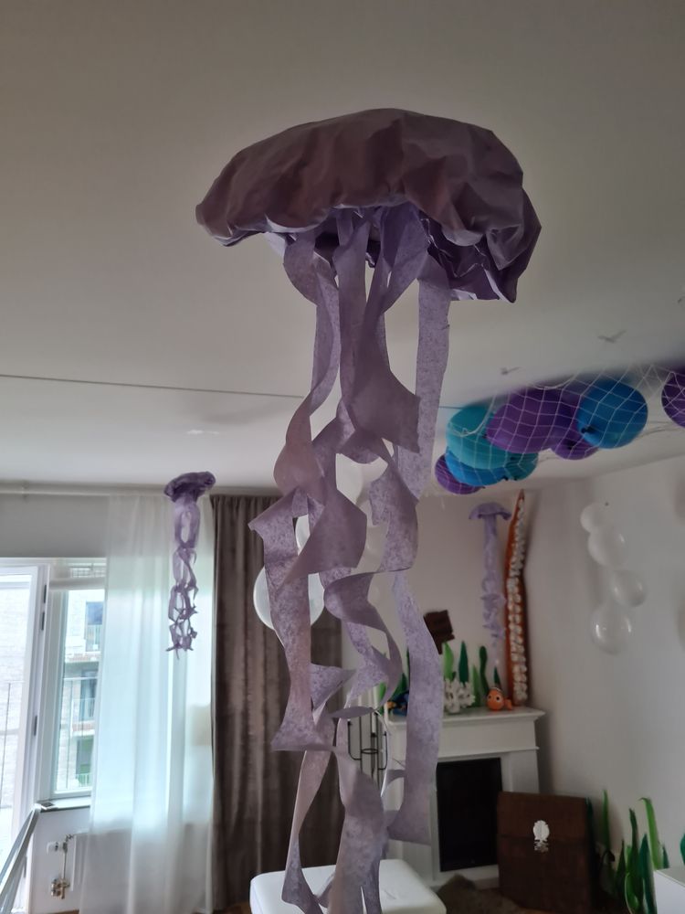Silkepapir Lys lilla