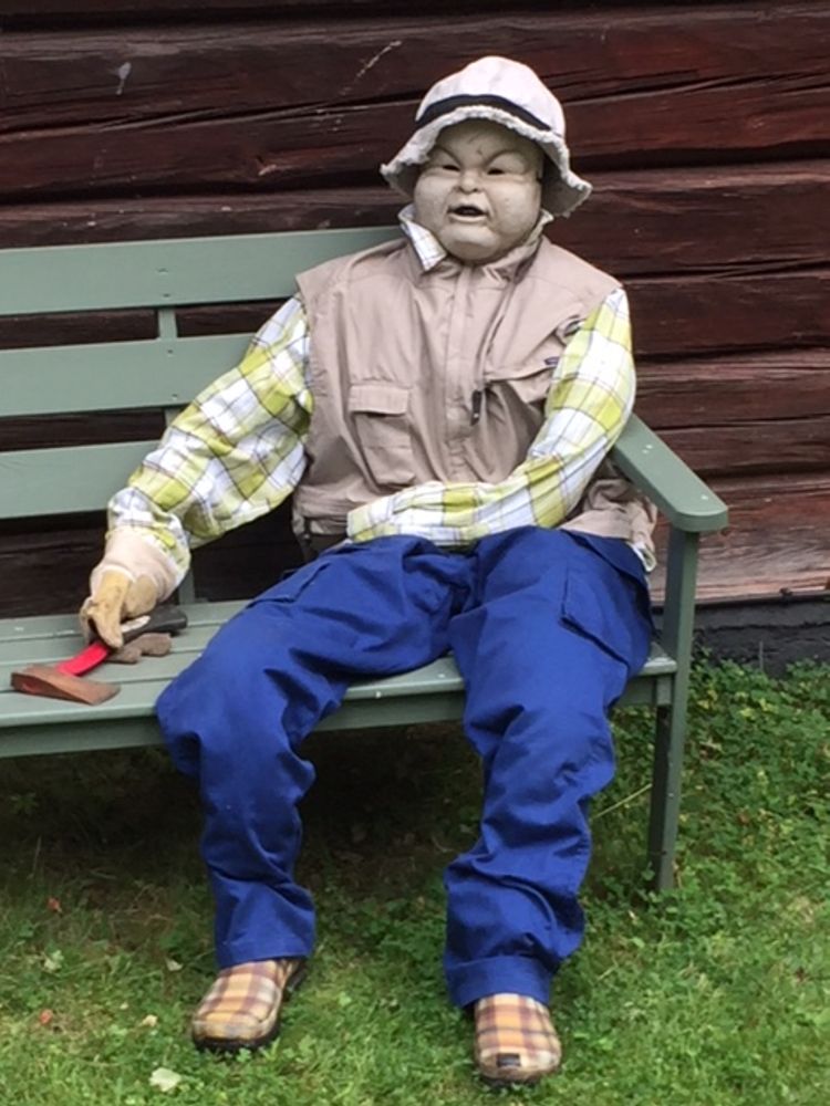 Täytetty Nukke Rekvisiitta