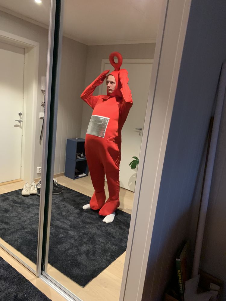 Teletubbies Dipsy Maskeraddräkt
