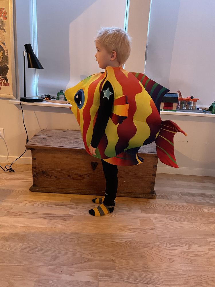 Tropisk Fisk Barn Kostyme
