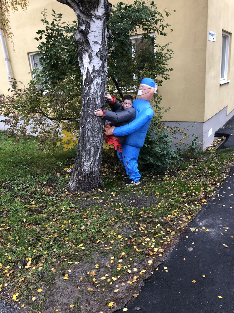 Oppblåsbar Bærende Kirurg Kostyme