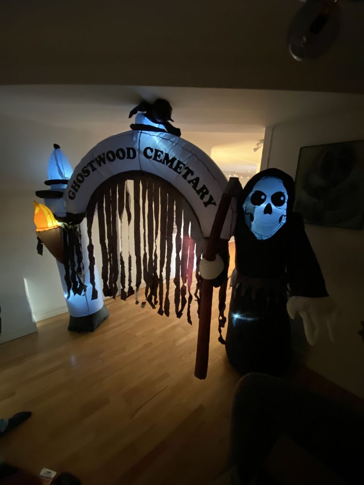 Uppblåsbar Halloween Entré