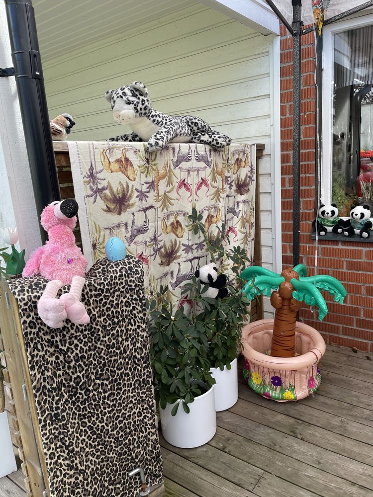 Uppblåsbar Palmträdskyl