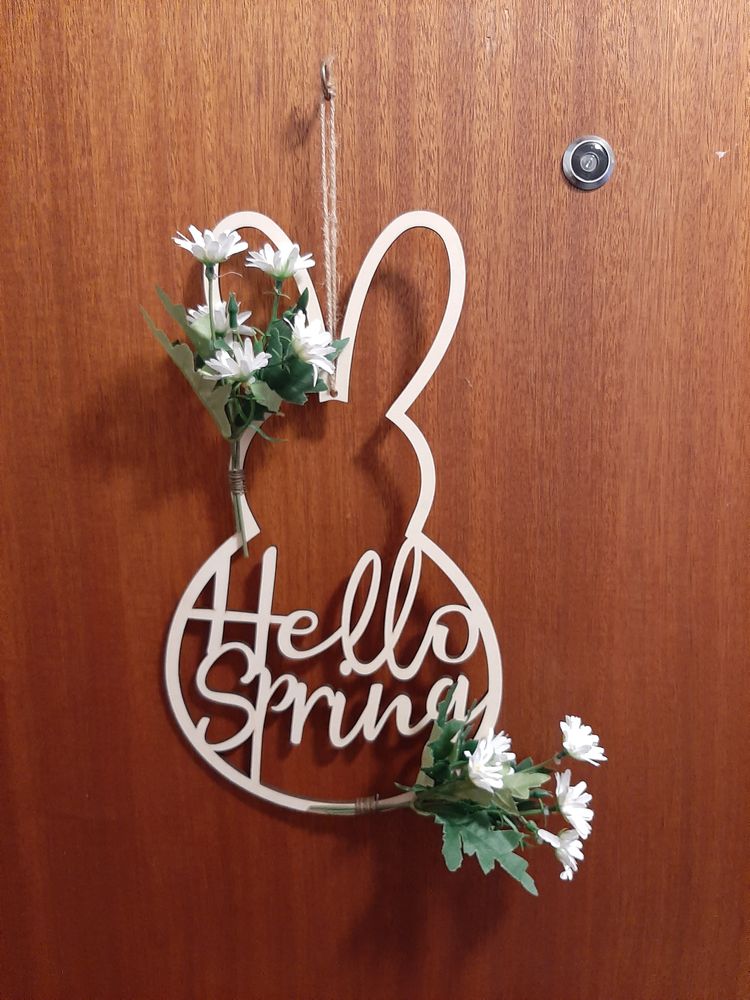 Seinäkoriste Hello Spring