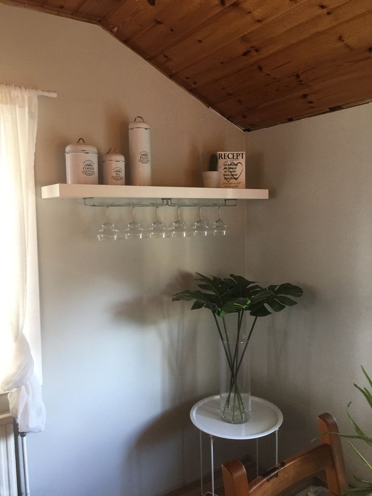 Vinglasstativ i Krom