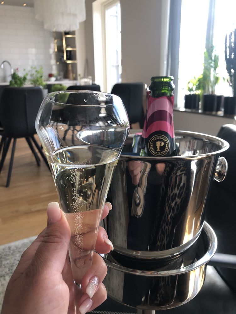 Vinhink med Golvställ