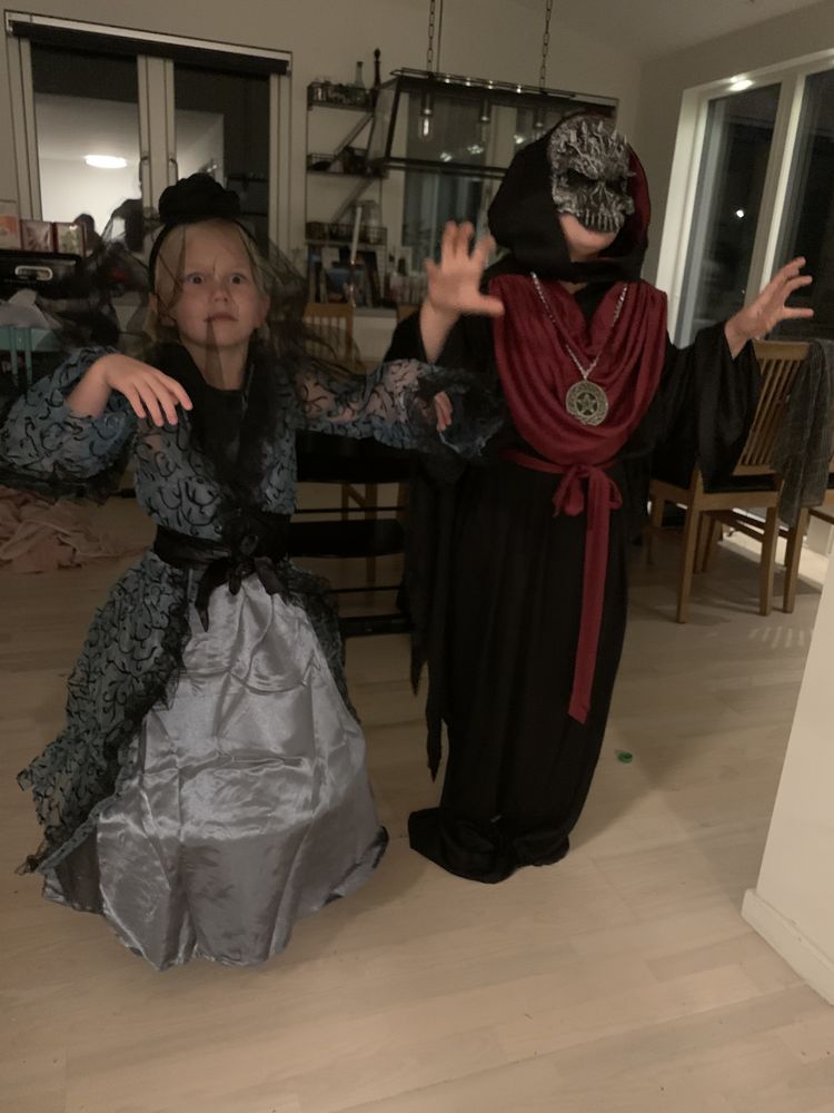 Zombiebrud Barnekostyme