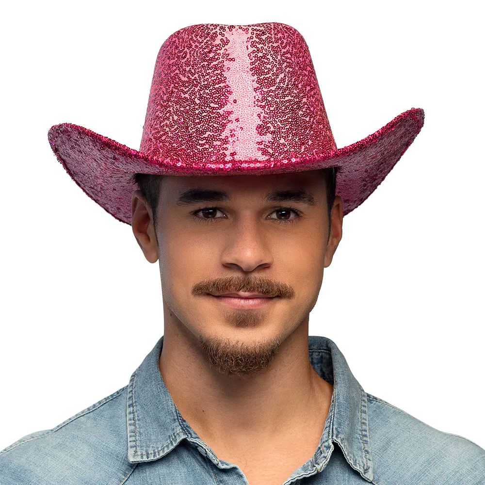 Cowboyhat Rodeo Lyserød