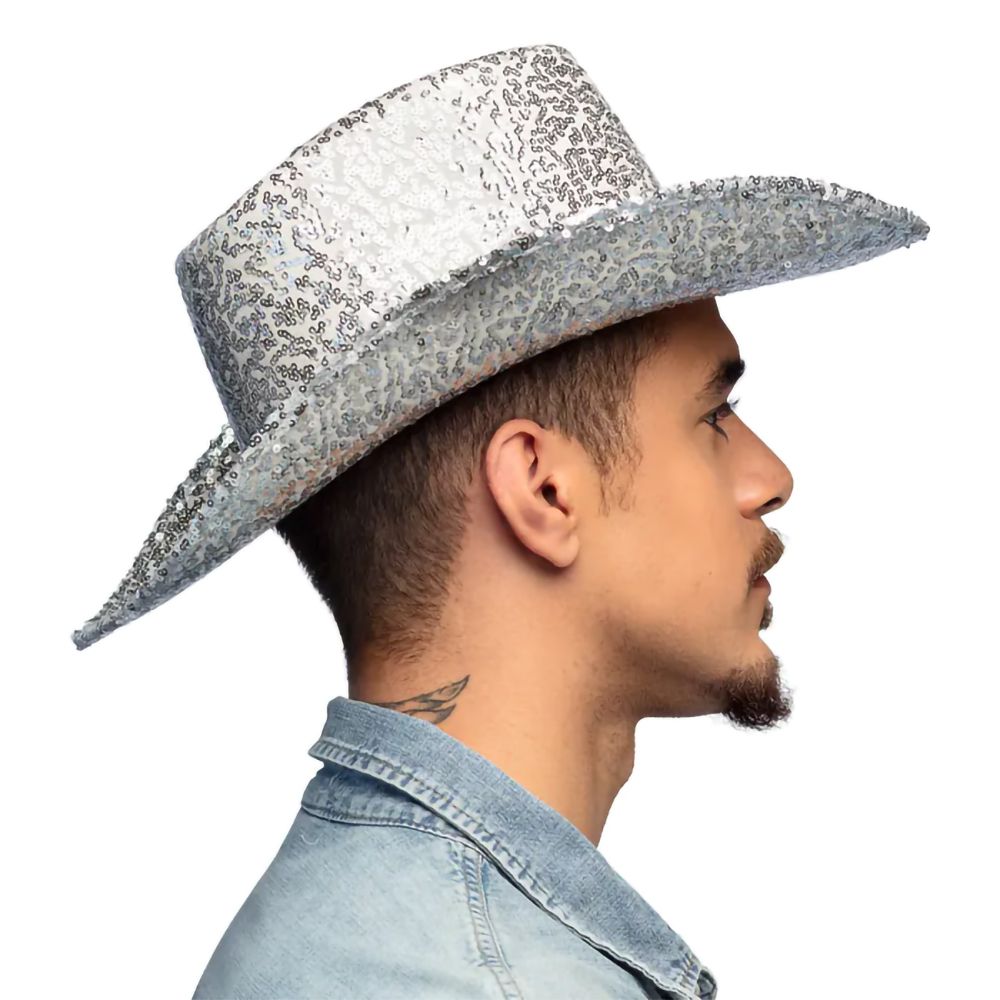 Cowboyhat Rodeo Sølv