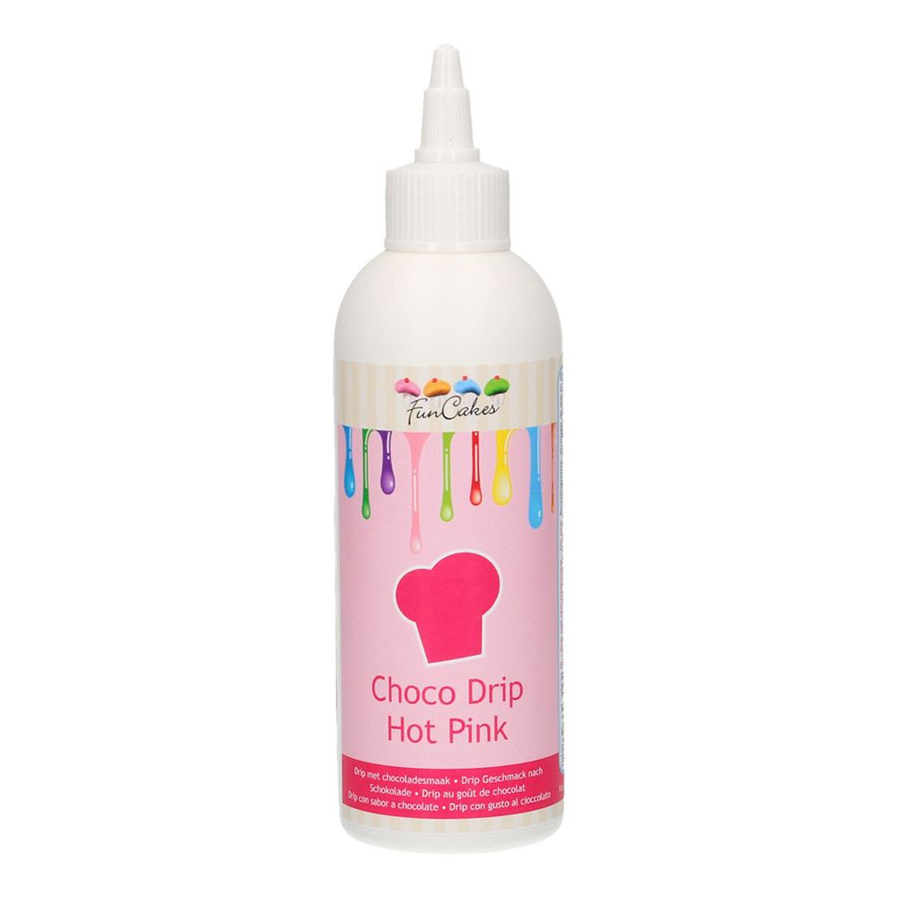 FunCakes Choco Drip Hot Pink/Rosa
