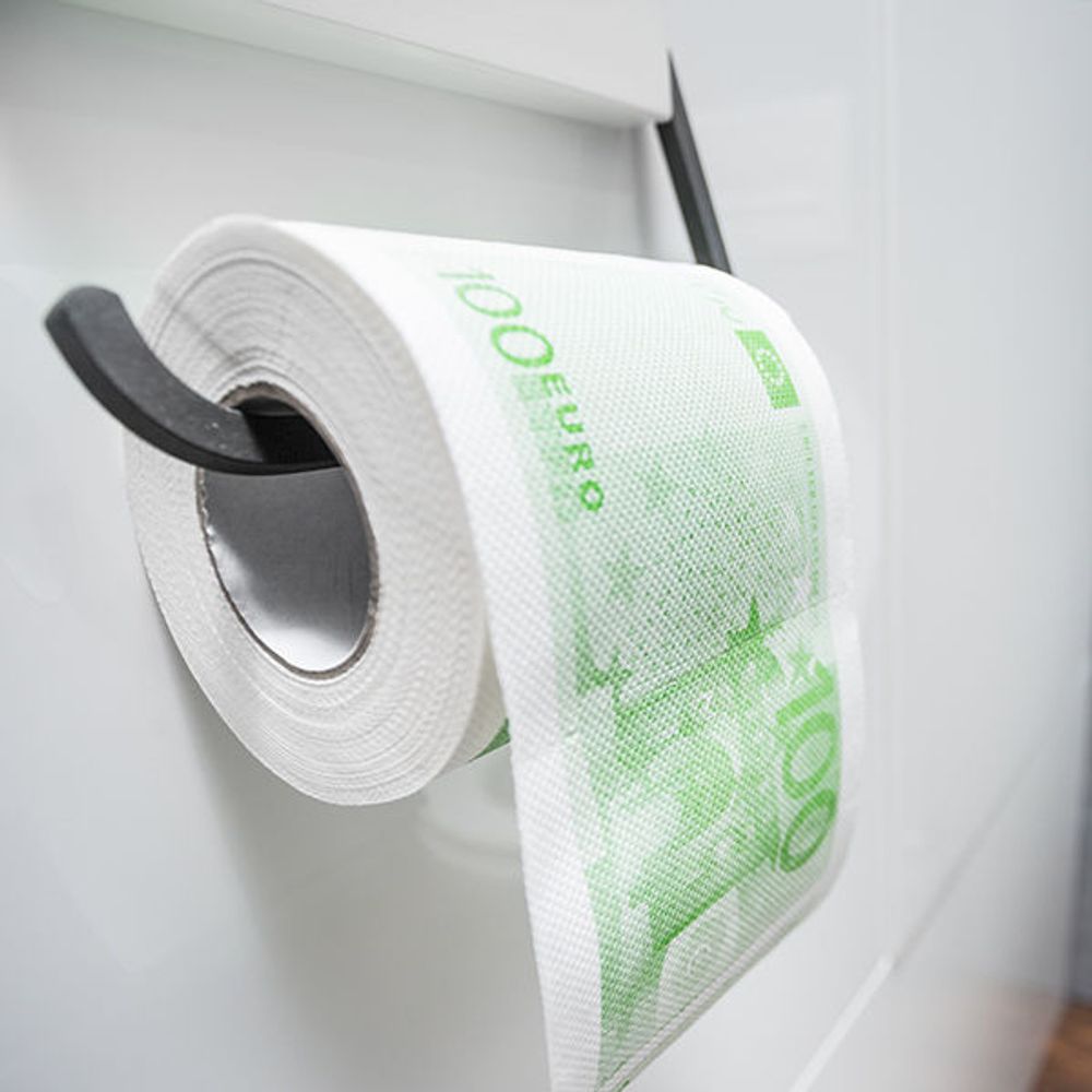 100 EUR Toalettpapir