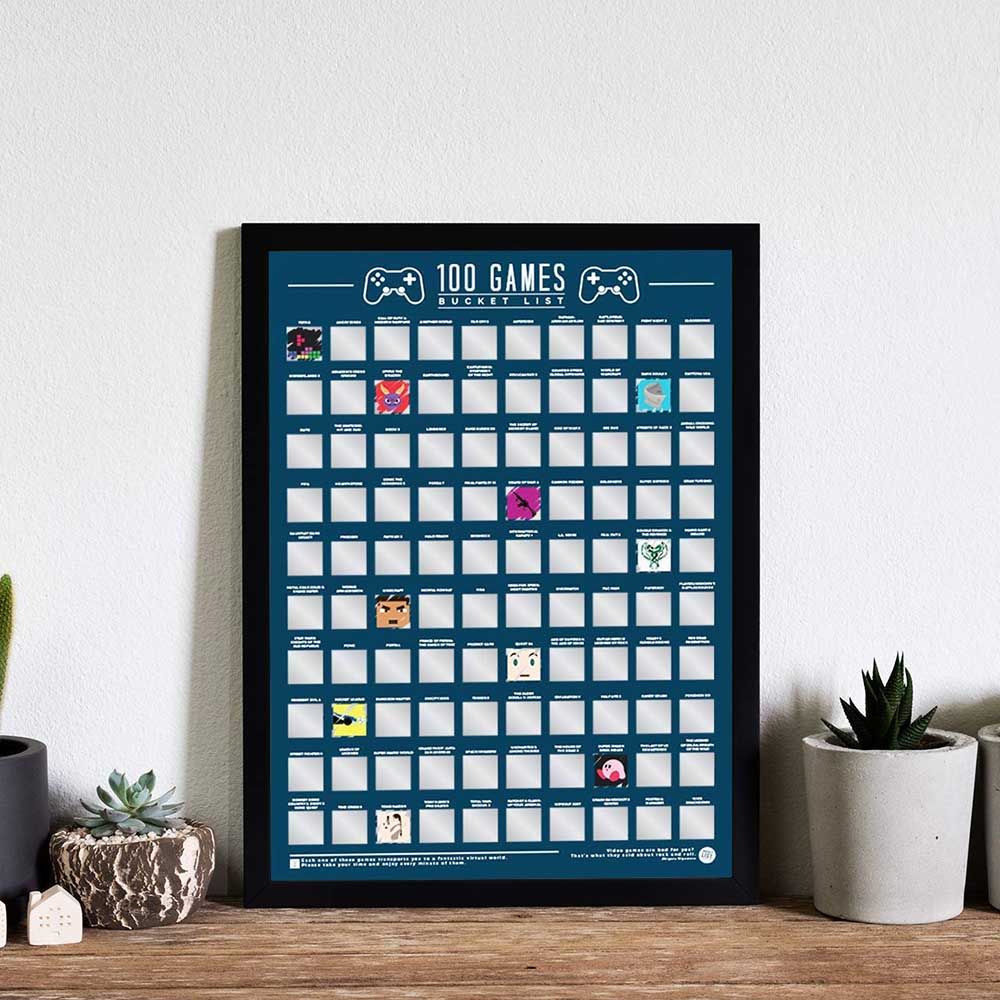 100 Video Games Bucket List Skraptavla