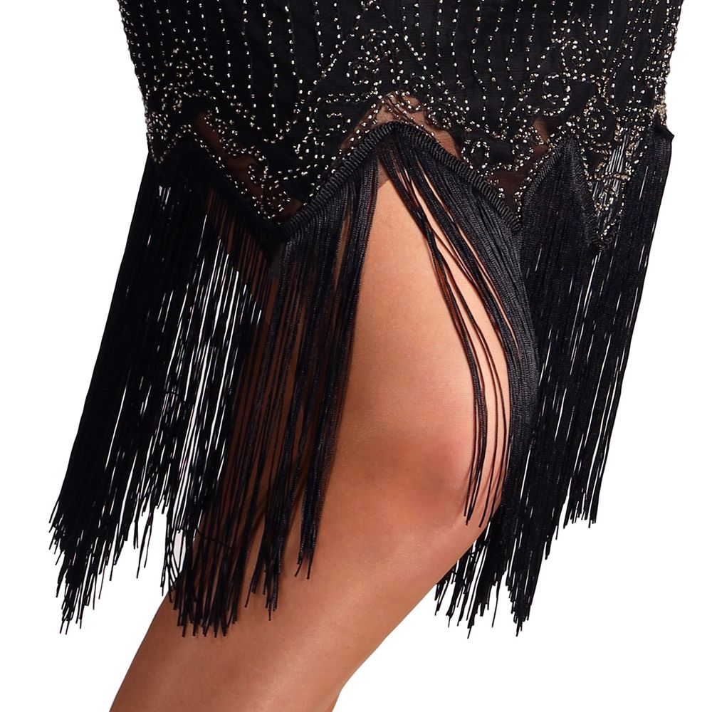 20'er Gatsby Kjole Sort Kostume Deluxe