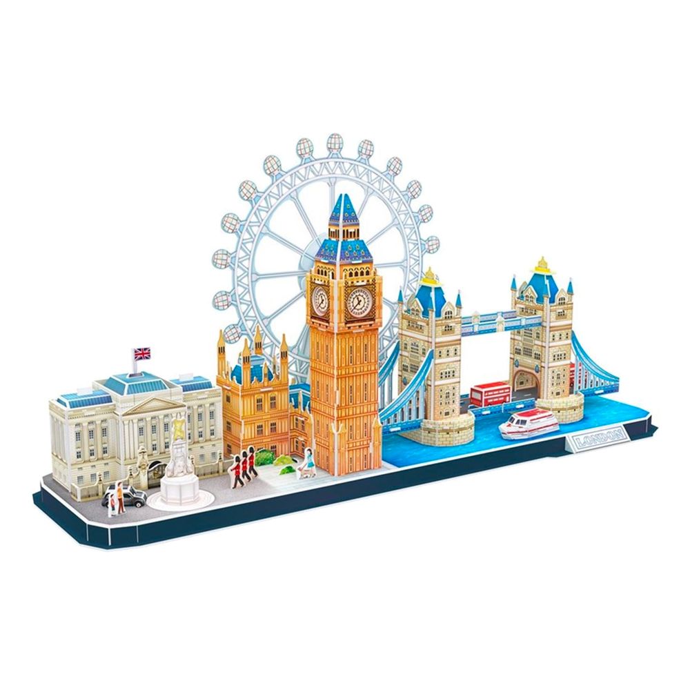 3D Puslespill City Line London