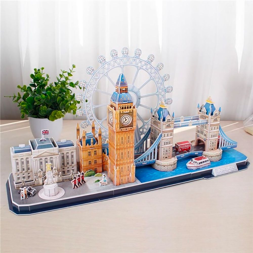 3D Puslespill City Line London