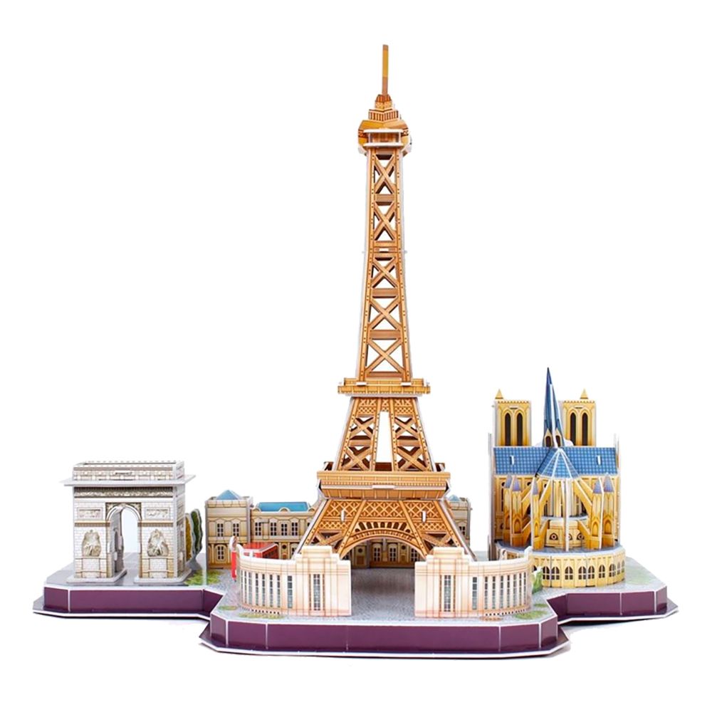 3D Puslespill City Line Paris