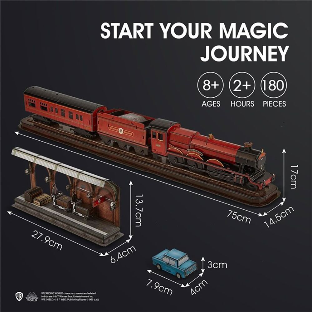 3D Puslespill Harry Potter Hogwarts Express