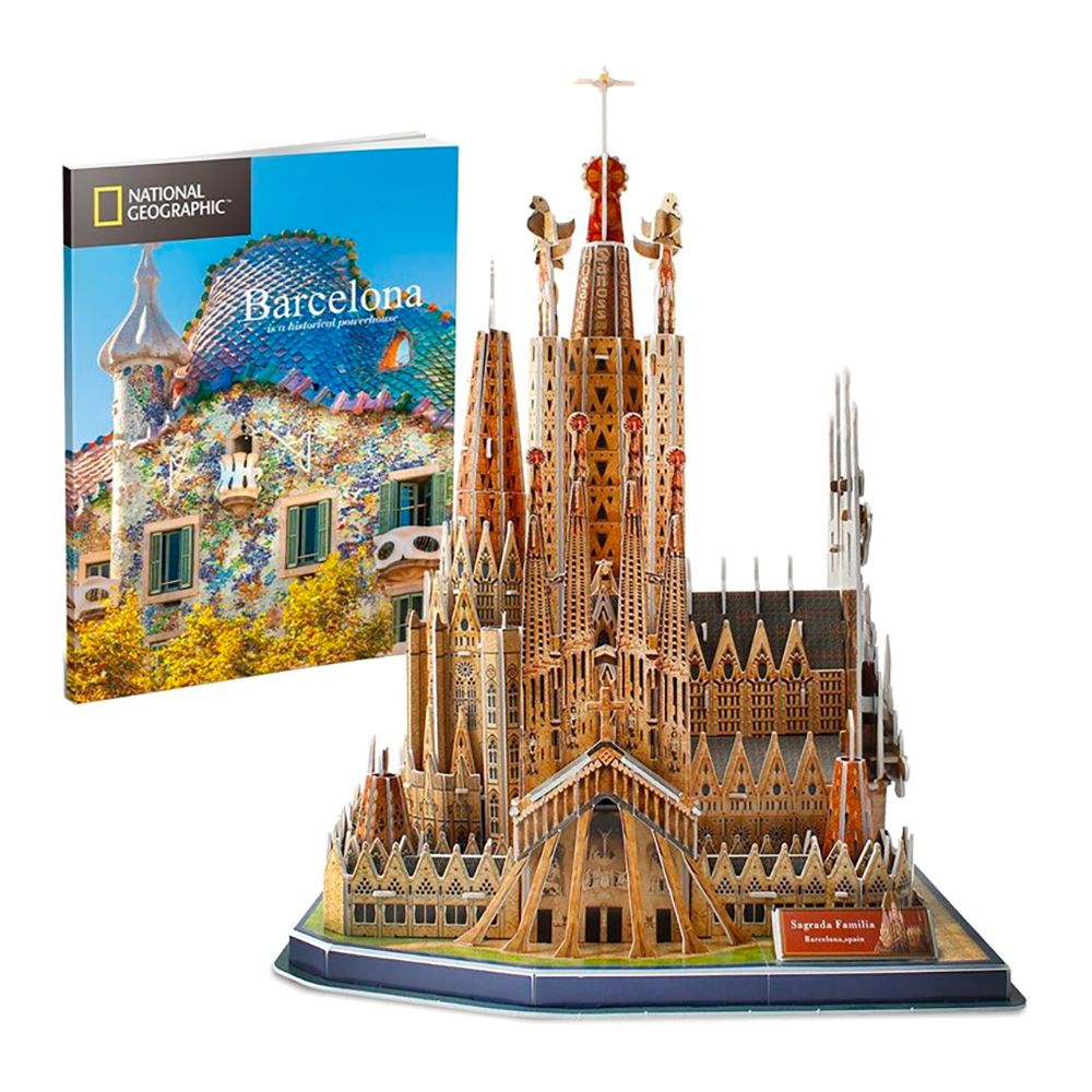 3D Puslespill Sagrada Familia Barcelona