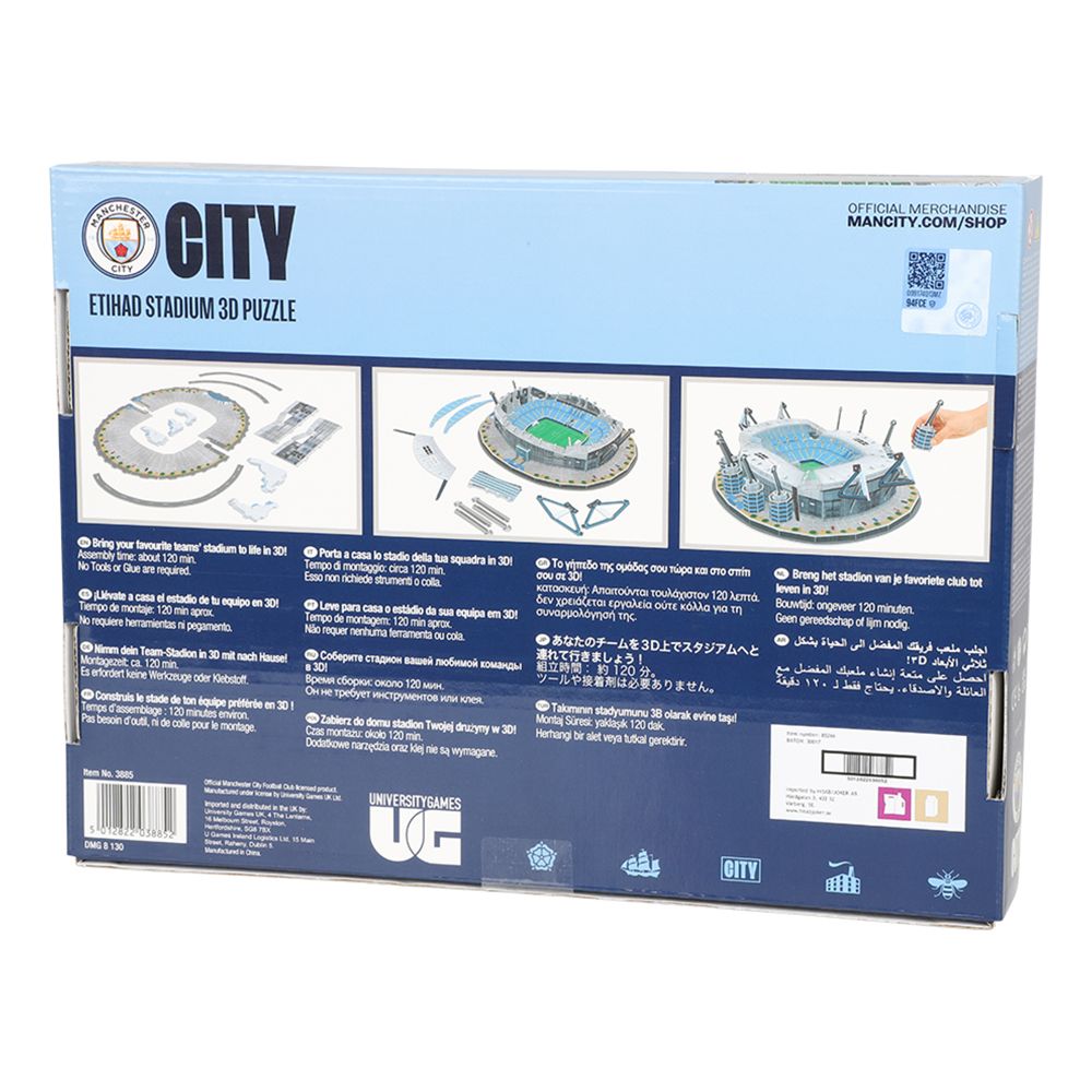 3D-puslespil Stadium Manchester City