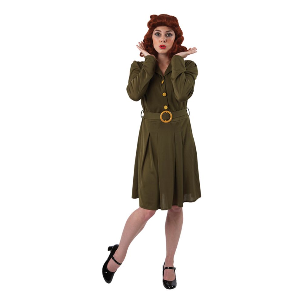 40-talls WW2 Dame kostyme