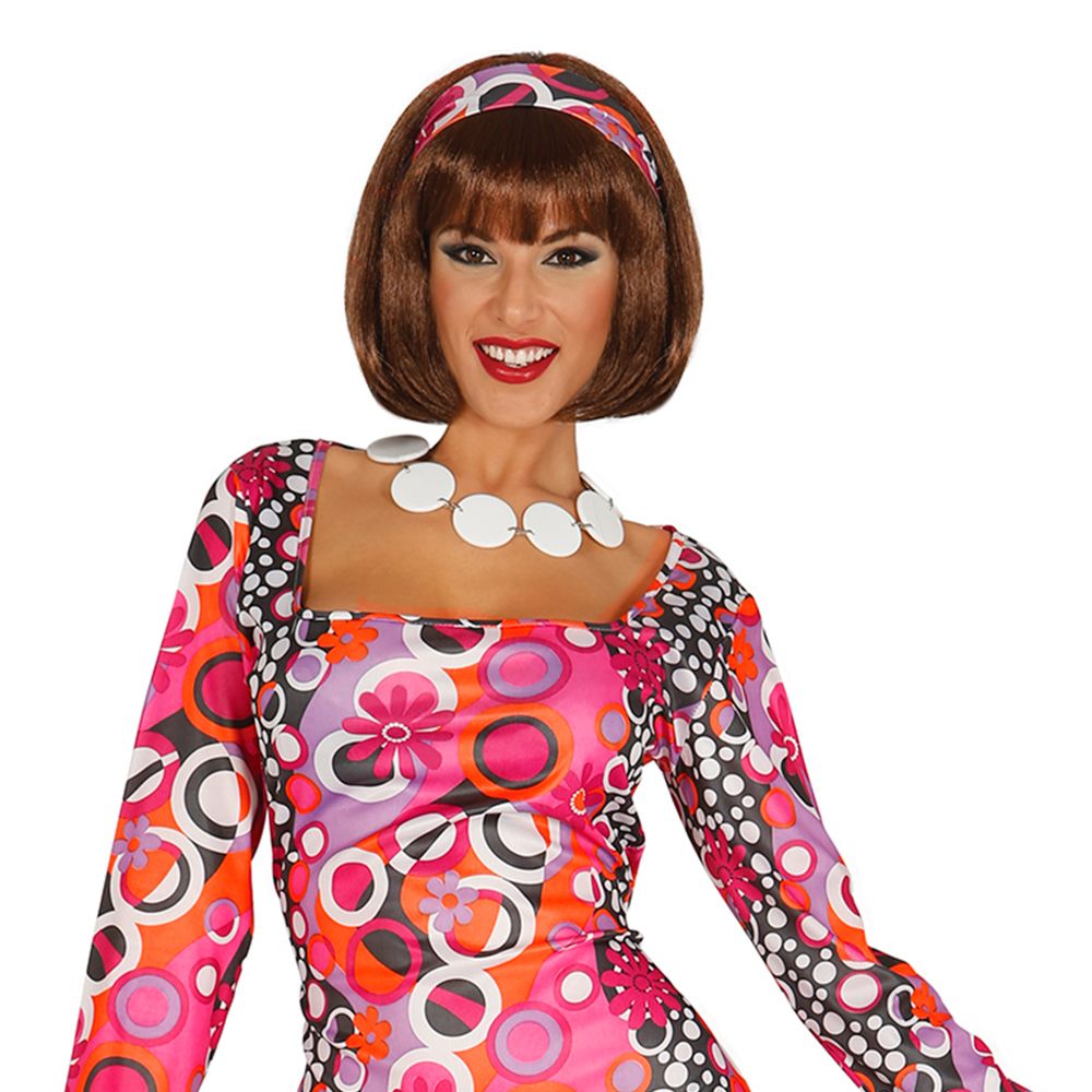 60'er Disco Kjole Kostume