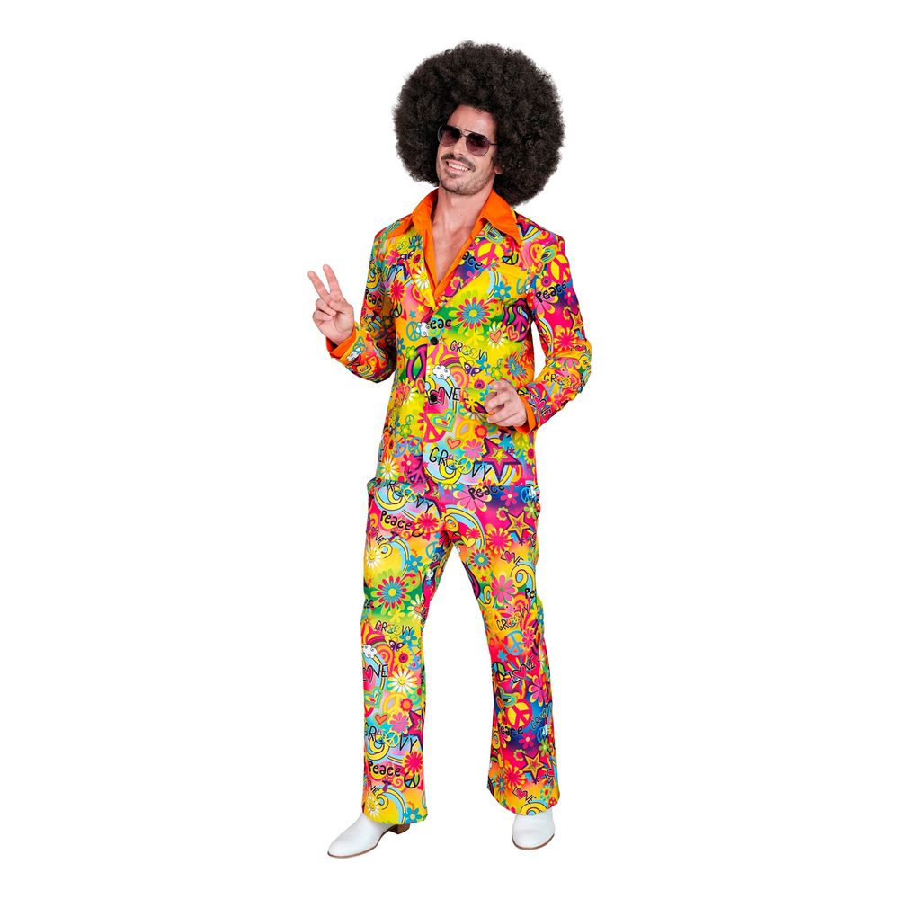 60'er Flower Power Blazer & Bukser