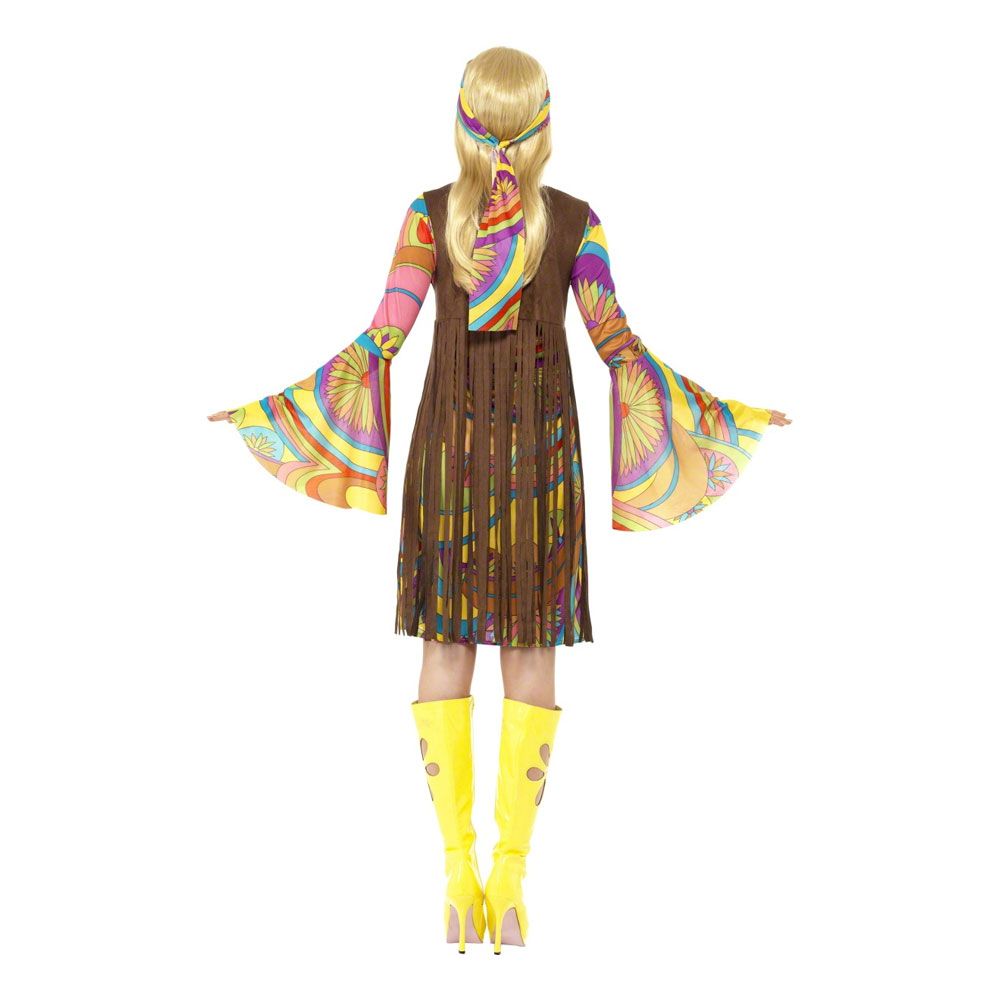 60-luvun Groovy Lady Naamiaisasu