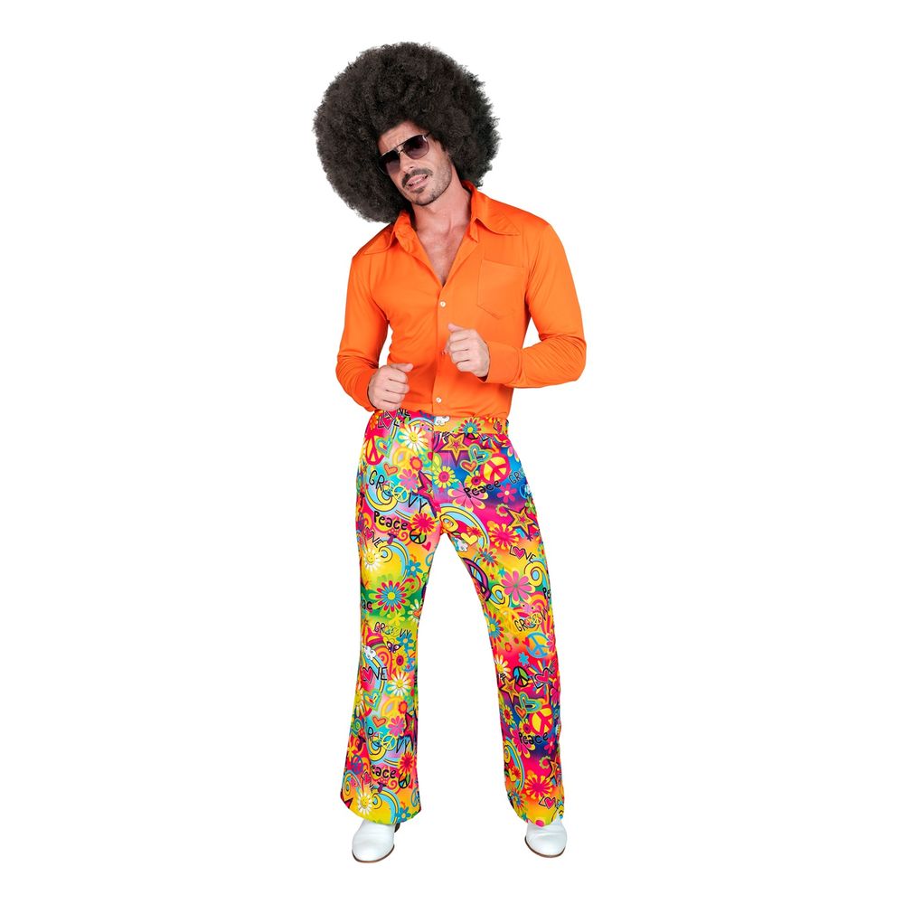 60-talls Flower Power-bukser