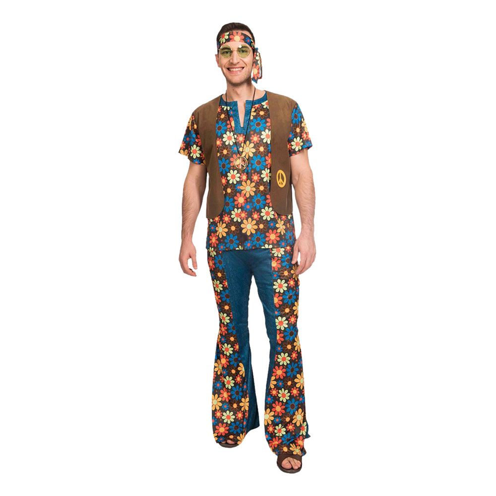 60-tals Hippie Maskeraddräkt